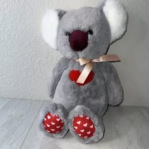 "Oso Koala Peluche Rosa Arco Corazón Peluche Más Suave del Mundo 15"" Pies Corazón" - Imagen 1 de 9