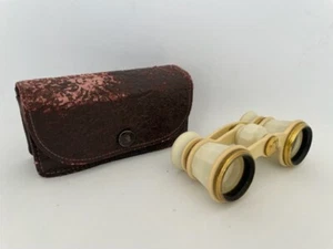 VINTAGE RUSSIAN THEATER BINOCULARS in ORIGINAL CASE - Picture 1 of 4