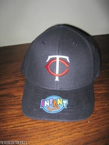 MLB~MINNESOTA TWINS KIDS~BABY~LOGO ADJUSTABLE HAT~BASEBALL CAP~INFANT~TODDLER~NW - Picture 1 of 3