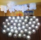 100 boules de mariage étanches à l'eau incandescentes submersibles mini vase lumineux ballon
