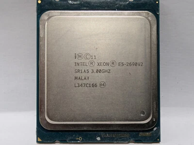 Intel Xeon E5-2690 V2 10 Core 3.00Ghz 25MB 130W CPU Processor - SR1A5 - Image 1 of 2