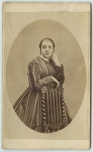 CDV 1860-70 Dubat. Comédienne et chanteuse Anna Judic. Opéra-bouffe. Offenbach. - Foto 1 di 2
