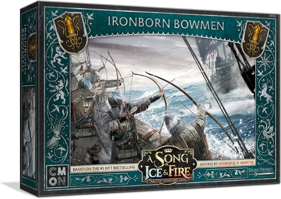 A Song of Ice & Fire Miniature Game - Ironborn Bowmen SIF902 Brand New - Image 1 of 1