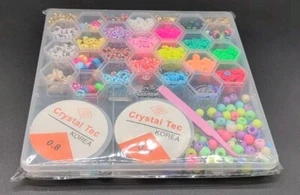 Flat Clay Beads For Jewelry Set - Picture 1 of 2