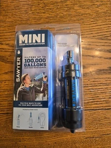Sawyer Mini Water Filtration System Filter SP128 Survival Prepper USA Sealed - Picture 1 of 2