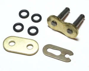 520 Gold O-Ring Chain Master Connector Link Motorcycle ATV Dirt Pit Bike - Bild 1 von 2