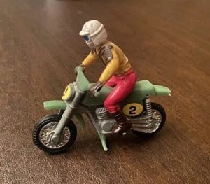 Unbranded Dirt Bike Motorcycle Green w/Removable Rider - #2  - Picture 1 of 4