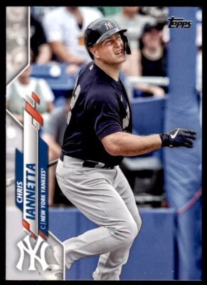2020 Topps Update #U-133 Chris Iannetta New York Yankees - Image 1 of 2