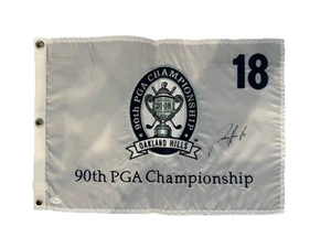 Padraig Harrington Signed (Oakland Hills) 2008 PGA Championship Flag JSA - Picture 1 of 2
