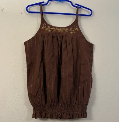 Mary-Kate & Ashley спагетти струны Майка девочек S 6/6 x горячий шоколад коричневый cl - Изображение 1 из 3