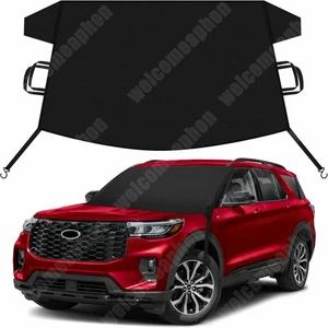 Car Snow Cover For Ford Explorer w/S-Hook Straps 600D Oxford Winter Car Cover - Picture 1 of 13