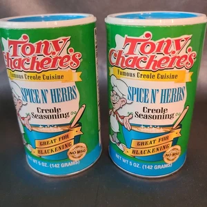 Tony Chachere's Spice N' Herbs Creole Seasoning (Pack Of 2) 5oz Each Exp 04/2027 - Picture 1 of 4