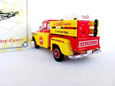 1/43 O scale matchbox truck pickup YPC01 1957 Chevrolet 3100 Coca-Cola - Image 1 of 4