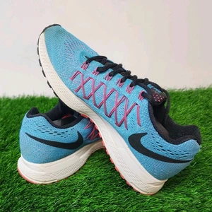 Nike Womens Air Zoom Pegasus 32 749344-408 Blue Running Shoes Sneakers Size 8 - Picture 1 of 13