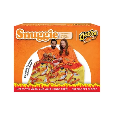 Носимое одеяло Snuggie Flamin' Hot Cheetos супермягкое флисовое - Изображение 1 из 4