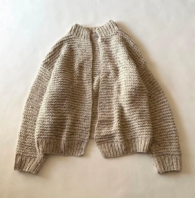 ICHI / ICHI Antigüedades Bajo Calibre Mezcla de Lana Cardigan Exc - Imagen 1 de 4