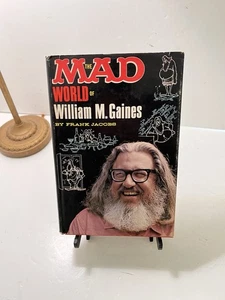 The Mad World of William M. Gaines by Frank Jacobs, 1972, Hardcover with DJ - Bild 1 von 11