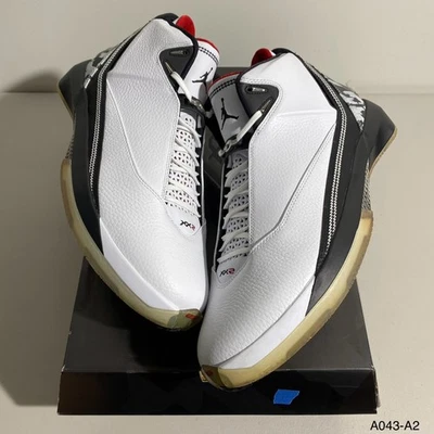 Talla 12.5 - Air Jordan 22 OG Blanco Rojo Universitario 315299-161 ¡NUEVO! RARO! ¡Envío rápido! Foto 1 de 4