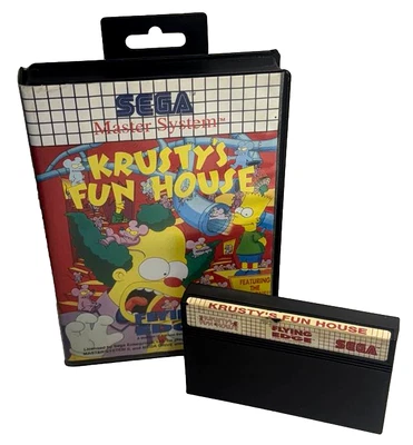 Krusty's Fun House Sega Master System *No Manual* - Image 1 of 4
