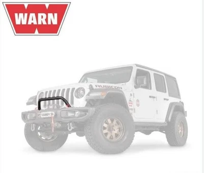Warn 102355 Low Grille Guard Tube For Jeep JL & JT Bumper - Image 1 of 3