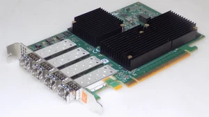 EMULEX LPe31004-M6-SIO LightPulse 16Gb/s 4-Port FC PCI-e 3.0 x16 HBA - Picture 1 of 7