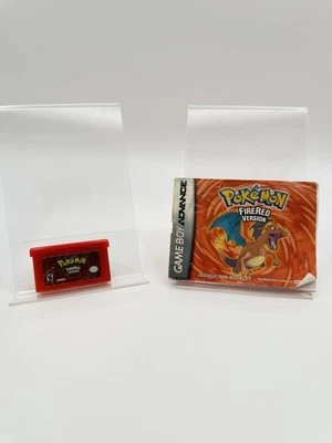 Pokemon: FireRed Version (Nintendo Game Boy Advance, 2004) WITH Manual - Image 1 of 3