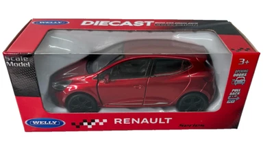 WELLY ESCALA 1/34 1/39 RENAULT CLIO RS ROJO - Imagen 1 de 4
