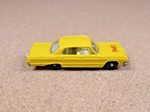 OLD VINTAGE LESNEY MATCHBOX # 20 CHEVROLET IMPALA TAXI - Picture 1 of 6