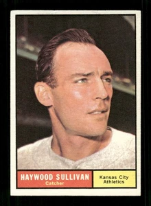 1961 Topps Set Break #212 Haywood Sullivan EX-EX/MT *BNCARDS* - Imagen 1 de 2