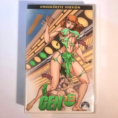 GEN 13 / VHS, ungekürzt / Seltene Pressekassette "MUSTER" Aufdruck / Kult Anime - Bild 1 von 4