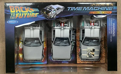 Retour vers le Futur pack de 3 Delorean trilogy pack back to the future 224004 - Photo 1/3