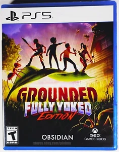 GROUNDED Fully Yoked Edition New PS5 Game PlayStation 5 ESRB Limited Run #097 - Picture 1 of 4