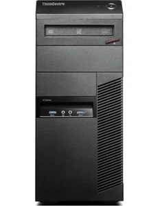 Lenovo ThinkCentre M83 MT Intel 4 Gen 3 GHz 16 GB 180 GB SSD Win 7 Pro 10AG MT - Foto 1 di 1