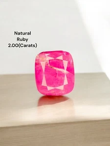 2.00(Carats) Natural Corundum Faceted Loose Gemstone from  Pakistan - Picture 1 of 7