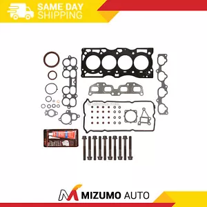 Full Gasket Set Head Bolts Fit 02-06 Nissan Altima Sentra 2.5L QR25DE - Picture 1 of 12