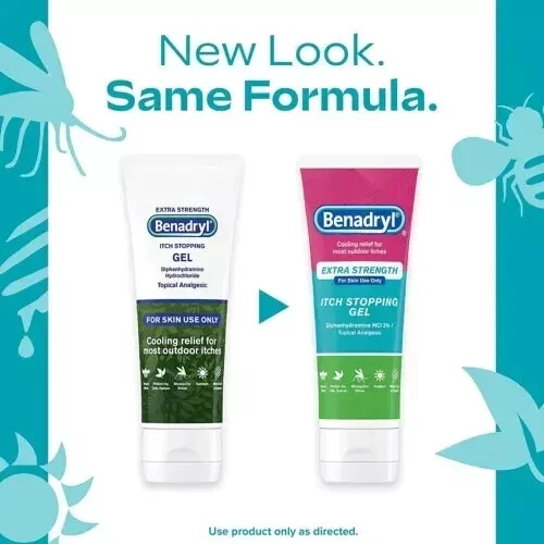 BENADRYL X/S ITCH STOP GEL 3.5OZ  - Image 1 of 1