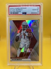 2020 Panini Mosaic #8 KYLER MURRAY Silver Prizm PSA 10 GM Arizona Cardinals