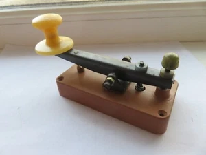 vintage Soviet Russia Training telegraph key military Original USSR, New - Picture 1 of 6