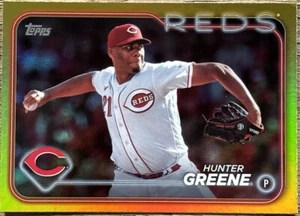 Topps 2024 Series 1 Hunter Greene Gold Foil - Picture 1 of 1