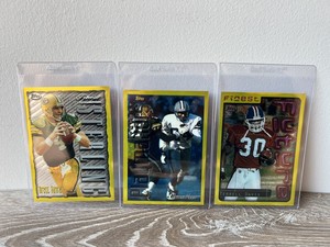 1996 Topps Finest Jumbo Chrome Refractor Complete Set 4x6 Oversize Card Rare NFL