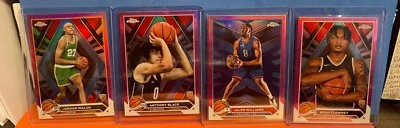 24 Topps Chrome | PINK REFRACTOR  Basketball | Complete Your Set | You Pick - Image 1 of 2
