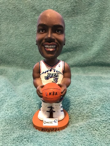Bryon Russell - 2000's Utah Jazz Qwest Delta Center Arena Giveaway Bobblehead Cover
