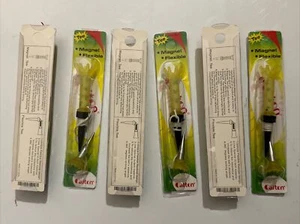 6-Pc 360 Rotation Golf  Tee Magnetic Step Down Plastic Golf Tees 3.1in - Picture 1 of 3