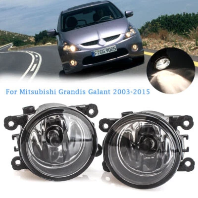 Conjunto de 2 luces antiniebla para Mitsubishi Grandis Galant 2003-2015 con bombillas Foto 1 de 4