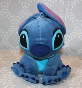 LILO & STITCH~ Disney Collection Blue STITCH 14" Sitting Smiling Plush Toy VGC - Picture 1 of 9