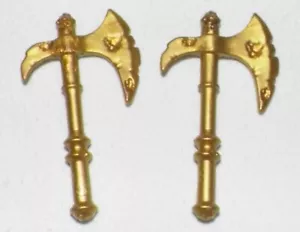 21882, 2x Axt, (Antik), Enterbeil, Piraten, gold - Bild 1 von 1