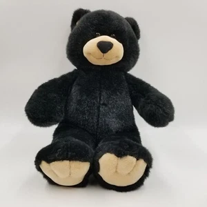 Peluche orsacchiotto grizzly nero officina Build A Bear alto 16" abbracciabile - Foto 1 di 9