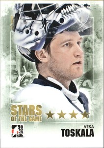 2009-10 Between The Pipes #106 Vesa Toskala