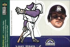 1998 Collector's Choice Mini Bobbing Heads #13 Larry Walker Rockies  C33873