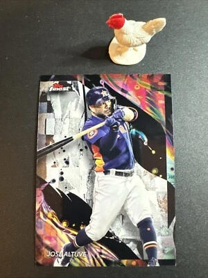 2024 Topps Finest Baseball Jose Altuve Uncommon #121 Astros  - Image 1 of 2